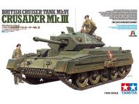 Tamiya 1/35 CRUSADER Mk. III BRITISH CRUISER TANK Mk.VI (37025) English Color Guide & Paint Conversion ChartÃ£Â€Â€ - i0