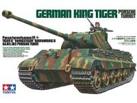 Tamiya 1/35 GERMAN KING TIGER PORSCHE TURRET (35169) English Color Guide & Paint Conversion ChartÃ£Â€Â€ - i0
