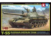 Tamiya 1/48 T-55 RUSSIAN MEDIUM TANK (32598) English Color Guide & Paint Conversion ChartÃ£Â€Â€ - i0