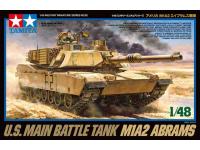 Tamiya 1/48 M1A2 ABRAMS U.S. MAIN BATTLE TANK (32592) English Color Guide & Paint Conversion ChartÃ£Â€Â€ - i0