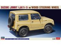 Hasegawa 1/24 SUZUKI JIMNY (JA11-1) w/ WOOD STEERING WHEEL (20568) English Color Guide  Paint Conversion Chart
