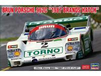 Hasegawa 1/24 BRUN PORSCHE 962C '1987 BRANDS HATCH' (20585) English Color Guide & Paint Conversion Chart - i0