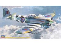 Hasegawa 1/48 TYPHOON Mk IB w/ TEAR DROP CANOPY (JT60) English Color Guide  Paint Conversion Chart