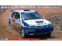 Hasegawa 1/24 NISSAN PULSAR (RNN14) GTI-R '1991 ACROPOLIS RALLY' (HC53) English Color Guide & Paint Conversion Chart - i0