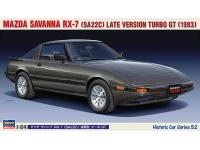 Hasegawa 1/24 MAZDA SAVANNA RX-7 (SA22C) LATE VERSION TURBO GT (1983) (HC52) English Color Guide  Paint Conversion Chart