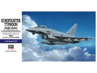 Hasegawa 1/72 EUROFIGHTER TYPHOON single seater (E40) English Color Guide  Paint Conversion Chart