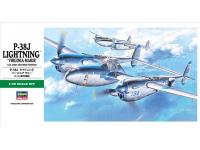 Hasegawa 1/48 P-38J LIGHTNING 'VIRGINIA MARIE' (JT1) English Color Guide  Paint Conversion Chart