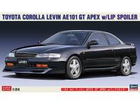 Hasegawa 1/24 TOYOTA COROLLA LEVIN AE101 GT APEX w/LIP SPOILER (20582) English Color Guide & Paint Conversion Chart - i0