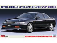 Hasegawa 1/24 TOYOTA COROLLA LEVIN AE101 GT APEX w/LIP SPOILER (20582) English Color Guide  Paint Conversion Chart