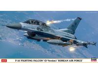 Hasegawa 1/48 F-16 FIGHTING FALCON (D Version) 'KOREAN AIR FORCE' (07512) English Color Guide  Paint Conversion Chart