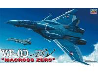 Hasegawa 1/72 VF-0D 'MACROSS ZERO' (65718) English Color Guide  Paint Conversion Chart