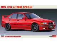 Hasegawa 1/24 BMW 320i w/ TRUNK SPOILER (20592) English Color Guide  Paint Conversion Chart