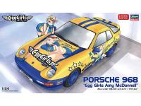 Hasegawa 1/24 PORSCHE 968 'Egg Girls Amy McDonnell' (SP538) English Color Guide & Paint Conversion Chart - i0