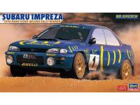 Hasegawa 1/24 SUBARU IMPREZA '1994 HONG KONG-BEIJING RALLY WINNER' (20589) English Color Guide  Paint Conversion Chart
