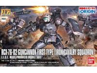 Bandai HG 1/144 GUNCANNON FIRST TYPE (IRON CAVALRY SQUADRON) English Color Guide  Paint Conversion Chart