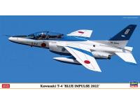 Hasegawa 1/48 Kawasaki T-4 'BLUE IMPULSE 2022' (07513) English Color Guide  Paint Conversion Chart