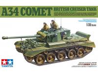 tamiya 1/35 a34 comet british cruiser tank (35380) color guide 