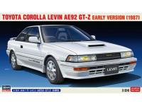 Hasegawa 1/24 TOYOTA COROLLA LEVIN AE92 GT-Z EARLY VERSION (1987) (20596) Color Guide & Paint Conversion Chart - i0