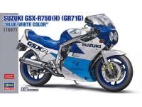 Hasegawa 1/12 SUZUKI GSX-R750(H) (GR71G) 'BLUE/WHITE COLOR' (1987) (21746) Color Guide  Paint Conversion Chart