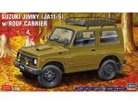 Hasegawa 1/24 SUZUKI JIMNY (JA11-5) w/ROOF CARRIER (20606) English Color Guide  Paint Conversion Chart