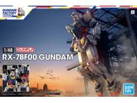 Bandai 1/48 RX-78F00 GUNDAM - GUNDAM FACTORY Color Guide  Paint Conversion Chart