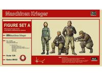 Hasegawa 1/20 Maschinen Krieger FIGURE SET A (MK02) English Color Guide  Paint Conversion Chart