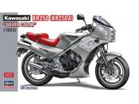 Hasegawa 1/12 Kawasaki KR250 (KR250A) 'SILVER COLOR' 1984 (21747) Color Guide & Paint Conversion Chart - i0