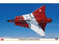 Hasegawa 1/48 J350 DRAKEN 'AUSTRIAN SPECIAL' (07519) Color Guide & Paint Conversion Chart - i0