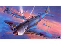 Hasegawa 1/48 Nakajima Ki-44-II HEI SHOKI (TOJO) (JT36) Color Guide Paint Conversion Chart Hasegawa 1/48 Nakajima Ki-44-II HEI SHOKI (TOJO) (JT36) Color Guide Paint Conversion Chart