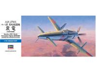 Hasegawa 1/72 Kyushu J7W1 18-shi Intercepter Fighter SHINDEN (D20) Color Guide  Paint Conversion Chart