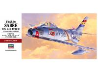 Hasegawa 1/48 F-86F-30 SABRE 'U.S. AIR FORCE' (PT13) Color Guide  Paint Conversion Chart