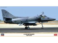 Hasegawa 1/48 A-4E SKYHAWK 'TOP GUN'(07523) Color Guide  Paint Conversion Chart