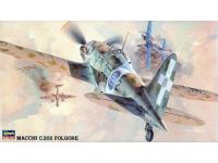 Hasegawa 1/48 MACCHI C.202 FOLGORE (JT32) Color Guide & Paint Conversion Chart - i0