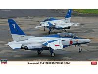 Hasegawa 1/72 Kawasaki T-4 'BLUE IMPULSE 2014' (02125) Color Guide & Paint Conversion Chart - i0