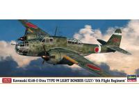 Hasegawa 1/72 Kawasaki Ki48-II Otsu TYPE 99 LIGHT BOMBER LILY '8th Flight Regiment' (02124) Color Guide & Paint Conversion Chart - i0