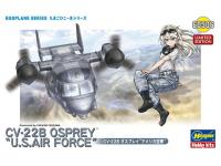 Hasegawa Egg Plane CV-22B OSPREY 'U.S. AIR FORCE' (60506) Color Guide & Paint Conversion Chart - i0