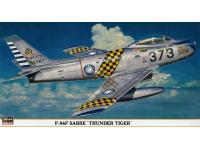 Hasegawa 1/48 F-86F SABRE 'THUNDER TIGER' (09349) Color Guide  Paint Conversion Chart