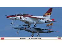 Hasegawa 1/48 Kawasaki T-4 'RED DOLPHIN' (07380) Color Guide & Paint Conversion Chart - i0