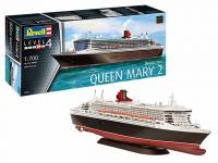 Revell 1/700 Queen Mary 2 (05231) Colour Guide & Paint Conversion Chart - i0