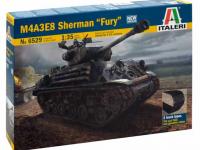 Italeri 1/35 M4A3E8 SHERMAN 'FURY' (6529) Colour Guide & Paint Conversion Chart - i0