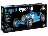 italeri 1/12 bugatti type 35b (4710) colour guide 