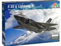 Italeri 1/72 F-35 A LIGHTNING II CTOL Version (1409) Colour Guide & Paint Conversion Chart - i0