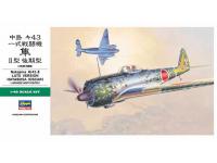 Hasegawa 1/48 Nakajima Ki43-II LATE VERSION HAYABUSA (OSCAR) (JT82) Color Guide  Paint Conversion Chart