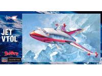 Hasegawa 1/72 JET VTOL - ULTRAMAN (UM2) Color Guide  Paint Conversion Chart