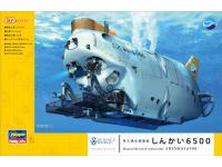 Hasegawa 1/72 Shinkai 6500 Manned Research Submersible (SW01) Color Guide  Paint Conversion Chart