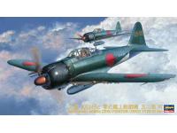 Hasegawa 1/48 Mitsubishi A6M5c ZERO FIGHTER (ZEKE) TYPE 52 Hei (JT72) Color Guide  Paint Conversion Chart