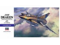 Hasegawa 1/72 J35F DRAKEN (E48) Color Guide  Paint Conversion Chart