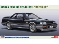 hasegawa 1/24 nissan skyline gts-r (r31) 'dress up' (20657) color guide 