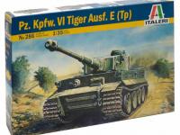 Italeri 1/35 TIGER I AUSF. E/H1 (286) Colour Guide & Paint Conversion Chart - i0