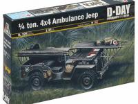 Italeri 1/35 1/4 ton. 4x4 AMBULANCE JEEP (326) Colour Guide & Paint Conversion Chart - i0